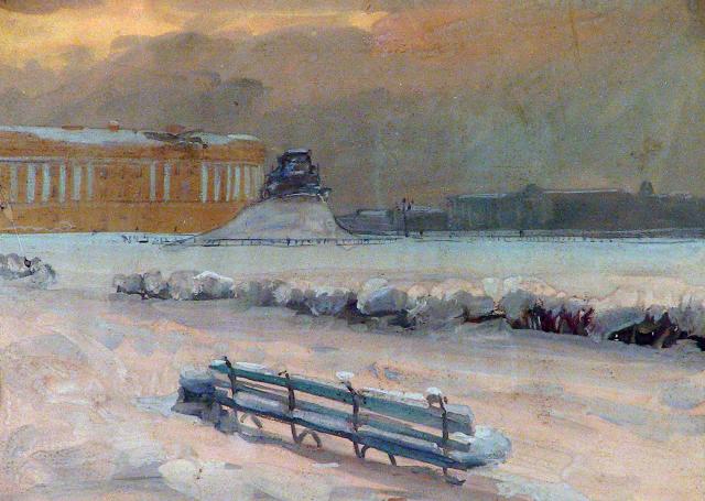 Платунов М.Г. В саду трудящихся. 1941-1942 Платунов М.Г. В саду трудящихся. 1941-1942